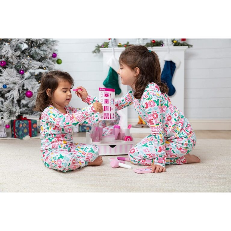 Specchiera Giocattolo per Bambini Rosa e Bianco Kids Joy Glamour