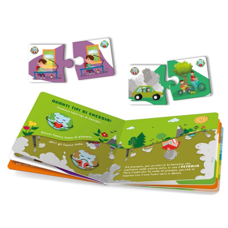 Puzzle per bambini Stephen Joseph - Libro puzzle magnetico, gioco educativo